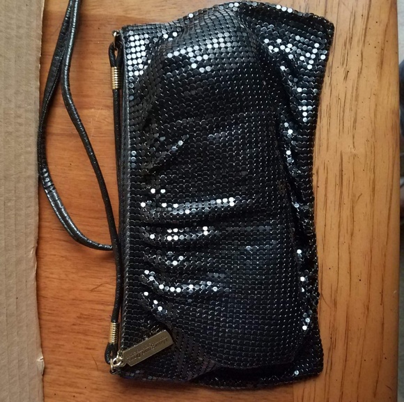 Vintage Whiting & Davis Black Beaded Handbag - Picture 3 of 3